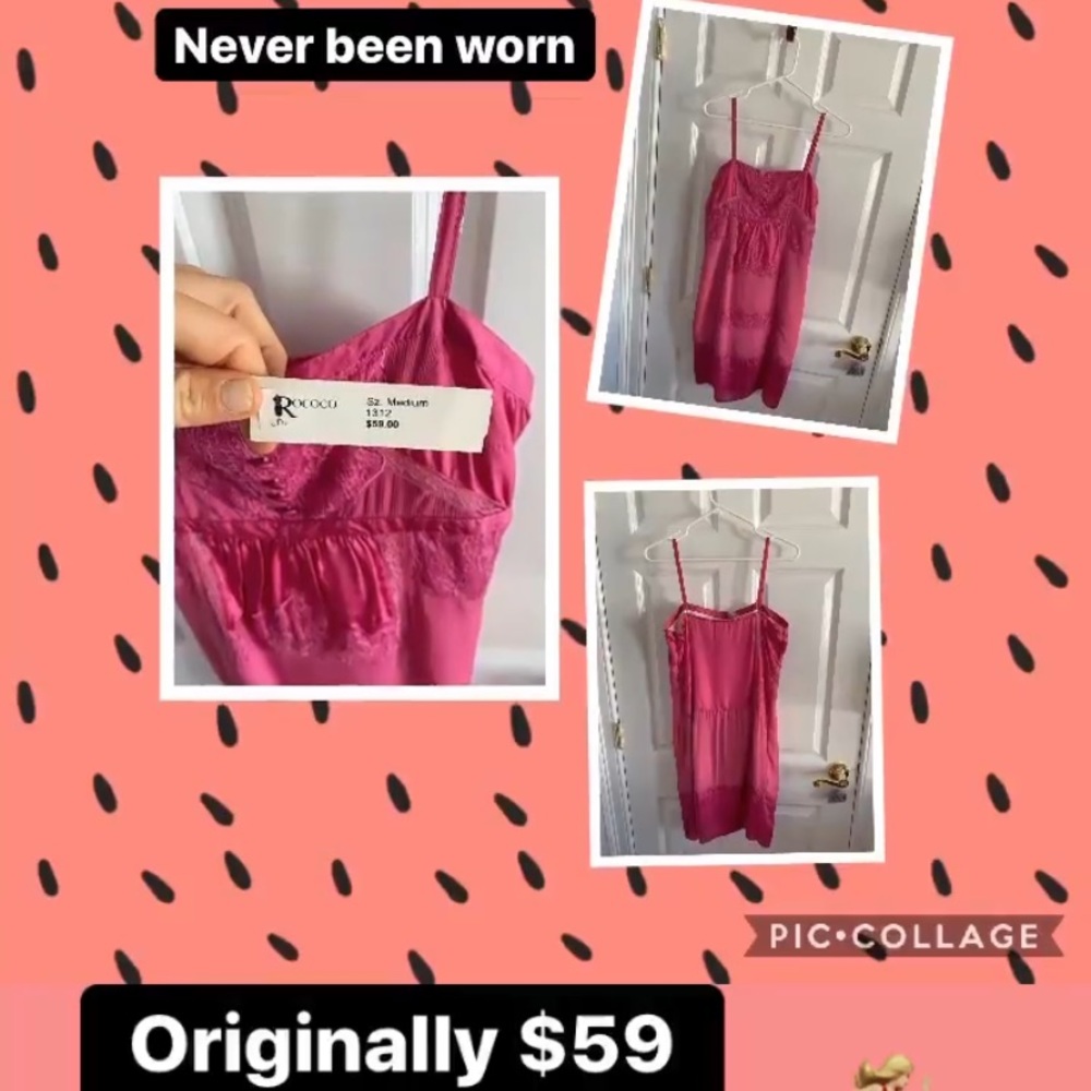Pink dress
